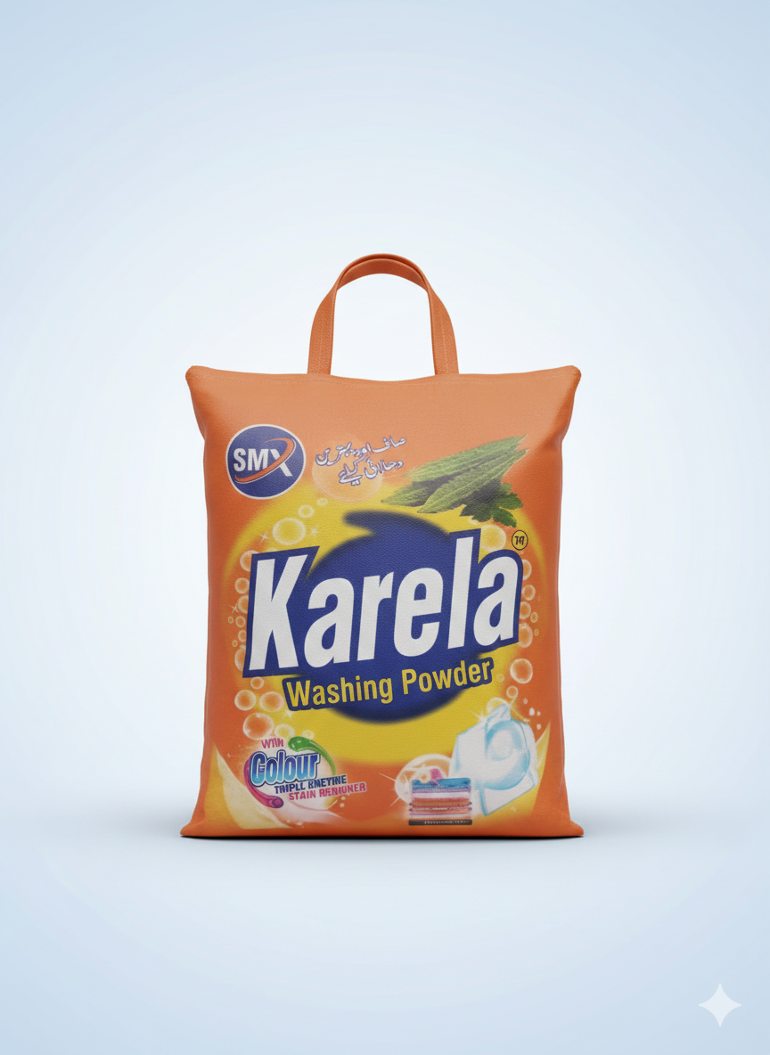 karela washing powder ( 4 kg pack )