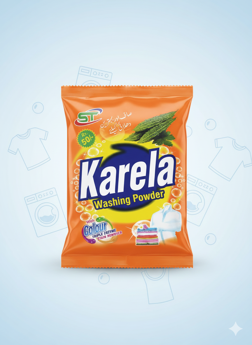 karela washing powder